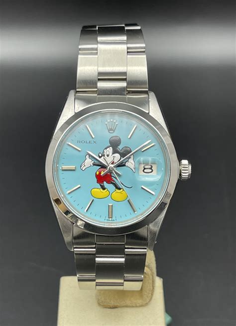 rolex topolino vendita|Rolex Oyster Date topolino Mickey mouse Tiffany for $4,574.